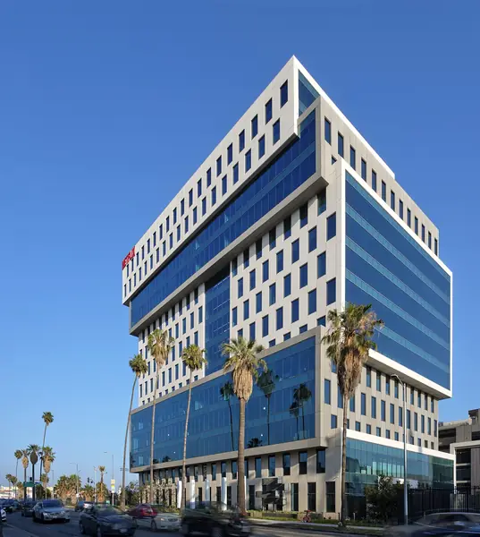 L'un des immeubles de Netflix à Los Angeles, photographié en 2017, alors que la plateforme multipliait ses propres productions.